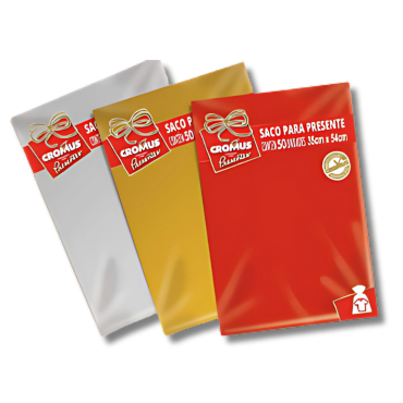  SACO PLÁSTICO PARA CESTA 60X90CM SORTIDOS - 6880