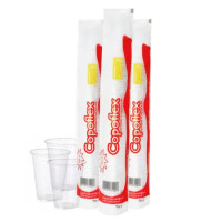 12476 - COPO PLÁSTICO DESCARTÁVEL 180ML COPOFLEX COM 100