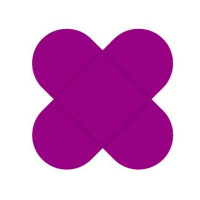 12683 - FORMINHA 4 PÉTALAS VIOLETA FUNFESTAS COM 50