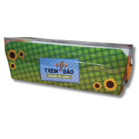  CAIXA BRANCA FORNEÁVEL PARA BOLO - 9604 