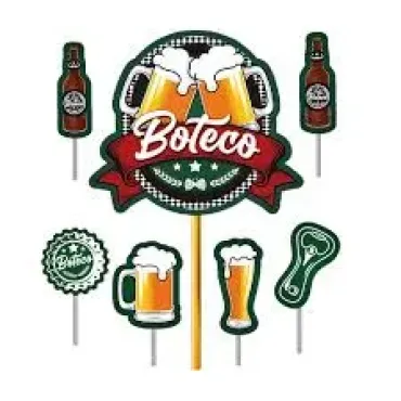 TOPPER TOPO PARA BOLO BOTECO - 11296 