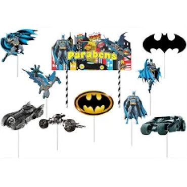 TOPPER TOPO PARA BOLO BATMAN - 10507 