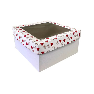 10296 - CAIXA CORAÇÃO 1219 PACKAGING COM 25