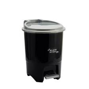11666 - CESTO DE LIXO 6,5L BLACK STELL COM PEDAL