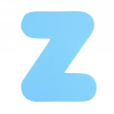  LETRA EVA Z AZUL PIFFER -9850 