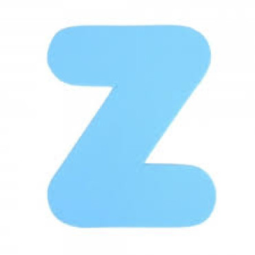  LETRA EVA Z AZUL PIFFER -9850 
