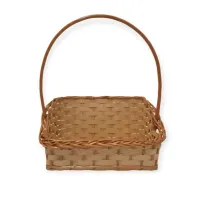 10768 - CESTA QUADRADA BANANEIRA EM FIBRA M