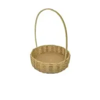 10771 - CESTA REDONDA BANANEIRA EM FIBRA P