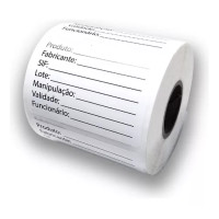 14214 - ETIQUETA ADESIVA DESCRIÇÃO 6X5M BOPP FREEZER