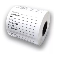 14214 - ETIQUETA ADESIVA DESCRIÇÃO 6X5M BOPP FREEZER