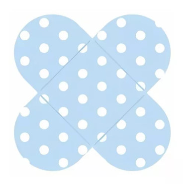 8813 - FORMINHA 4 PÉTALAS BOLINHA FUNFESTAS COM 50