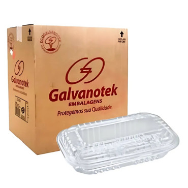 0790 - EMBALAGEM PLÁSTICA RETANGULAR GALVANOTEK 008 C/100
