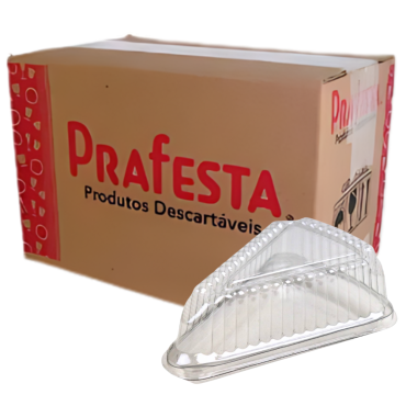 EMBALAGEM PLÁSTICA TRIÂNGULAR 630 PRAFESTA COM 100 -12357