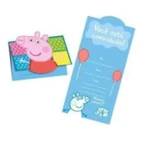  CONVITE PEPPA COM 8 -2812 