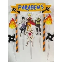  TOPPER TOPO PARA BOLO NARUTO - 10517