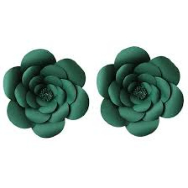 FLOR MÉDIA VERDE COM 2 - 10540 