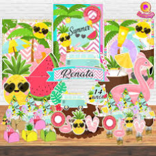 KIT PLAQUINHA TROPICAL COM 8 - 7866 