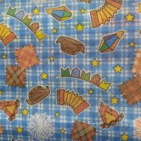 11724 - BOBINA DE TNT FESTA JUNINA POR MÊTRO