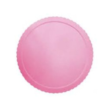 BASE DE BOLO ROSA 19 DIAMETRO MDF -7661