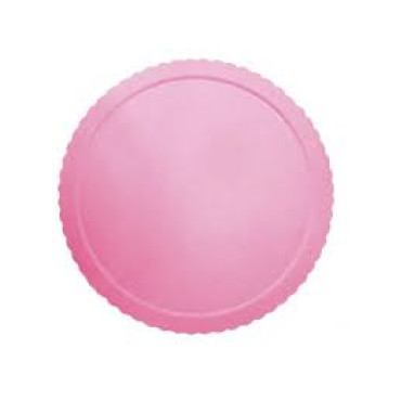 BASE DE BOLO ROSA 19 DIAMETRO MDF -7661