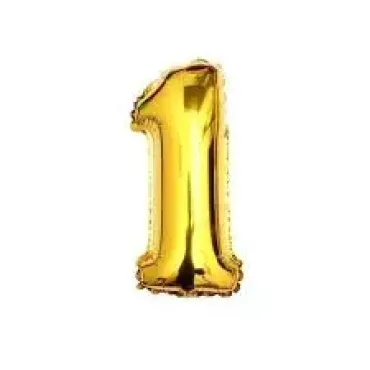  BALÃO METALIZADO 1 32 DOURADO BELLA ARTE 11268 