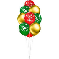  BALÃO LÁTEX NATAL MÁGICO 10 REGINA COM 10 - 12491 