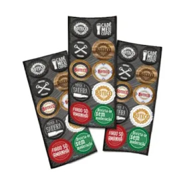  ADESIVO DECORATIVO BOTECO KID ART COM 10 - 4370 