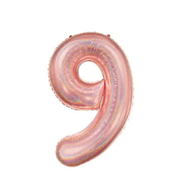 12560 - BALÃO METALIZADO 9 27 ROSE GOLD