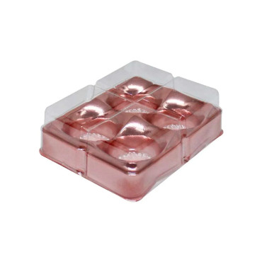 CANDY BOX ROSE GOLD 4 CAVIDADES COM 10 -9062 