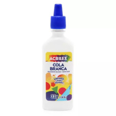 9925- COLA BRANCA 37G ACRILEX UNIDADE