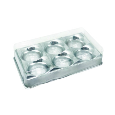 CANDY BOX PRATA 6 CAVIDADES COM 10 -8218 