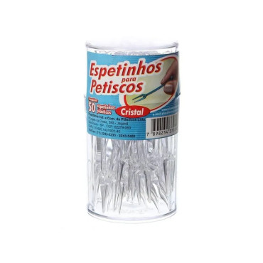 0250 - POTINHO COM ESPETINHO PLASTILÂNIA COM 50
