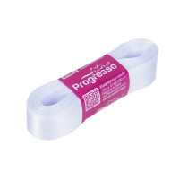 8876 - FITA DE CETIM CF005 N5 22X10CM BRANCA