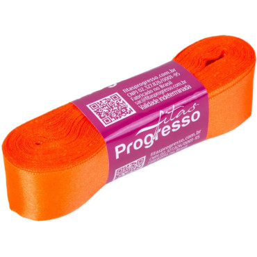 8871 - FITA DE CETIM CF005 N5 22X10CM LARANJA 8871 - FITA DE CETIM CF005 N5 22X10CM LARANJA