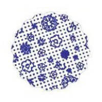 11528-FUNDO DECORADO AZUL REDONDO 7 COM 100