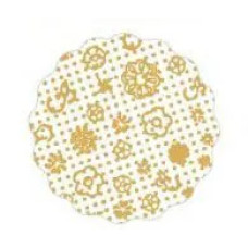 FUNDO DECORADO OURO REDONDO 7 COM  100 -11529