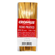 FECHO BRILHANTE DOURADO CROMUS COM 100 -6891 
