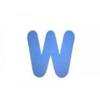 9878 - LETRA EVA W AZUL PIFFER