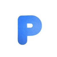 9844 - LETRA EVA P AZUL PIFFER