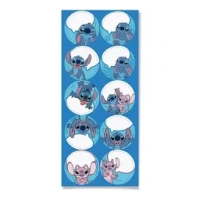 ADESIVO REDONDO STITCH PT C/10 - 15340