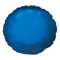BALAO METALIZADO 45CM REDONDO AZUL -UND - 15418