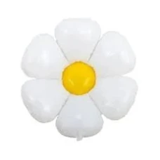 BALAO METALIZADO 56CM MARGARIDA UNIDADE - 13528