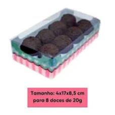 CAIXA 4X17X8,5 ENCANTO C/BERCO 8DOCS-UM IDEIA C3777 CUTE CANDY - 13343