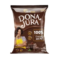 CHOCOLATE EM PO ALCALINO DONA JURA 500G - 14264
