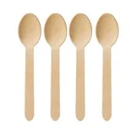 COLHER MADEIRA SOBREMESA C/10 SILVER PLASTIC REF TMS06 - 13703