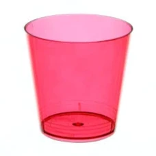 COPO ACRILICO MINI PIC-025 VERMELHO C/10 PLASTILANIA - 13430