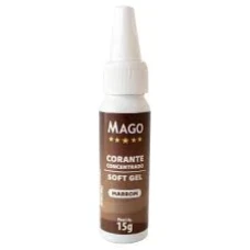 CORANTE ALIM EM GEL 15G MAGO MARROM-UNI - 13784