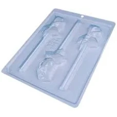 FORMA PL SIMPLES PRETZEL ROSA BWB-UM PLASTICO PET BWB COD 10454 - 13353