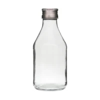 FRASQUETE 30ML C/TAMPA ALUMINIO PRATA-10 - 15090