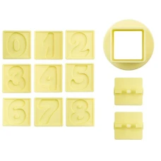 MOLDE PARA EJETOR MAX NUMERO C/12 PECAS - 15293